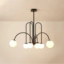 GobekUsa LED Glass Ball Ceiling Chandelier for Home Decor Lighting