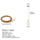 GobekUsa LED Glass Ball Chandelier: Stylish Lighting for Home, Hotel, and Indoor Spaces