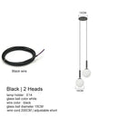 GobekUsa LED Glass Ball Chandelier: Stylish Lighting for Home, Hotel, and Indoor Spaces