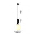 GobekUsa LED Glass Ball Pendant Lights for Home Decor Lighting