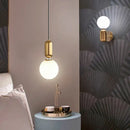 GobekUsa LED Glass Ball Pendant Lights for Home Decor Lighting