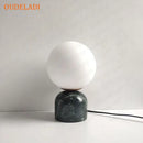 GobekUsa LED Glass Ball Table Lamp for Home Decor & Bedroom, Study, Living Room Lighting