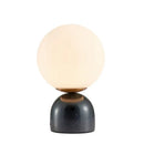 GobekUsa LED Glass Ball Table Lamp for Home Decor & Bedroom, Study, Living Room Lighting