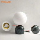 GobekUsa LED Glass Ball Table Lamp for Home Decor & Bedroom, Study, Living Room Lighting