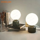 GobekUsa LED Glass Ball Table Lamp for Home Decor & Bedroom, Study, Living Room Lighting