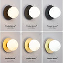 GobekUsa LED Glass Ball Wall Light: Modern Indoor LED Sconce for Home Interior Lighting