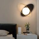 GobekUsa LED Glass Ball Wall Sconce for Bedroom Living Room - 9W G9 Bulb