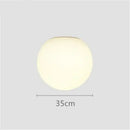 GobekUsa LED Glass Ball Wall Sconce Light 14cm 25cm 35cm Dioscuri Parete Ceiling Lamp