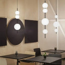 GobekUsa LED Glass Beads Pendant Chandelier - Elegant Hanging Lighting Fixture