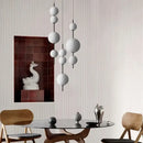GobekUsa LED Glass Beads Pendant Chandelier - Elegant Hanging Lighting Fixture
