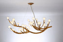GobekUsa LED Glass Bubble Chandelier for Restaurant Bedroom LOFT Pendant Lighting