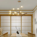 GobekUsa LED Glass Bubble Chandelier for Restaurant Bedroom LOFT Pendant Lighting