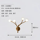 GobekUsa LED Glass Bubble Chandelier for Restaurant Bedroom LOFT Pendant Lighting