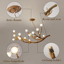 GobekUsa LED Glass Bubble Chandelier for Restaurant Bedroom LOFT Pendant Lighting