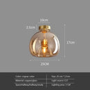 GobekUsa LED Glass Ceiling Chandeliers for Home Indoor Lighting