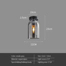 GobekUsa LED Glass Ceiling Chandeliers for Home Indoor Lighting