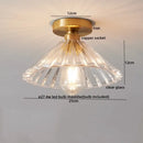 GobekUsa LED Glass Ceiling Lamp for Interior Decor