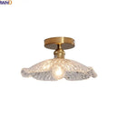 GobekUsa LED Glass Ceiling Lamp Modern Indoor Lighting Fixture