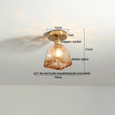 GobekUsa LED Glass Ceiling Lamp Modern Indoor Lighting Fixture
