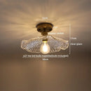 GobekUsa LED Glass Ceiling Lamp Modern Indoor Lighting Fixture