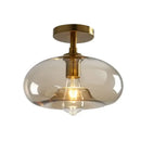 GobekUsa LED Glass Ceiling Light Chandeliers for Modern Living Spaces