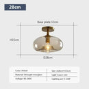 GobekUsa LED Glass Ceiling Light Chandeliers for Modern Living Spaces