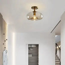 GobekUsa LED Glass Ceiling Light Chandeliers for Modern Living Spaces