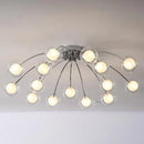 GobekUsa LED Glass Chandelier for Modern Home Decor