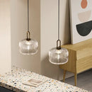GobekUsa LED Glass Chandelier: Modern Dining Room Pendant Lights Hanging Lamp Fixtures