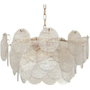 GobekUsa LED Glass Chandelier Modern Minimalist Design Light Fixtures