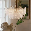 GobekUsa LED Glass Chandelier Modern Minimalist Design Light Fixtures
