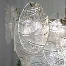 GobekUsa LED Glass Chandelier Modern Minimalist Design Light Fixtures
