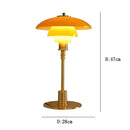 GobekUsa LED Glass Desk Lamp for Living Room Bedroom