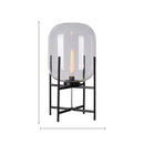 GobekUsa LED Glass Floor Lamp Retro Melon Floor Lights - Modern Minimalist Design