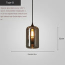 GobekUsa LED Glass Pendant Chandelier for Kitchen Dining Bar Décor