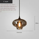 GobekUsa LED Glass Pendant Chandelier for Kitchen Dining Bar Décor