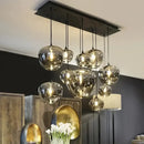 GobekUsa LED Glass Pendant Chandelier for Kitchen Dining Bar Décor