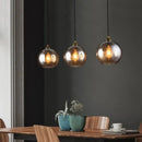 GobekUsa LED Glass Pendant Chandelier for Kitchen Dining Bar Décor