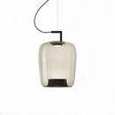GobekUsa LED Glass Pendant Chandelier for Kitchen Living Room Dining Suspension