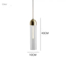GobekUsa LED Glass Pendant Chandelier for Kitchen Restaurant Bar Decor