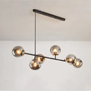 GobekUsa LED Glass Pendant Chandelier: Modern Nordic Style for Dining Room, Bedroom Decor