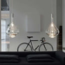 GobekUsa LED Glass Pendant Lamp: Hotel Kitchen Restaurant Bar Chandeliers Lighting
