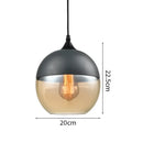 GobekUsa LED Glass Pendant Lamp: Modern Nordic Hanging Light for Kitchen, Bedroom, Hotel & Restaurant decor.