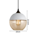 GobekUsa LED Glass Pendant Lamp: Modern Nordic Hanging Light for Kitchen, Bedroom, Hotel & Restaurant decor.