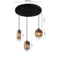 GobekUsa LED Glass Pendant Lamp: Modern Nordic Hanging Light for Kitchen, Bedroom, Hotel & Restaurant decor.