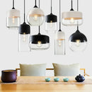 GobekUsa LED Glass Pendant Lamp: Modern Nordic Hanging Light for Kitchen, Bedroom, Hotel & Restaurant decor.