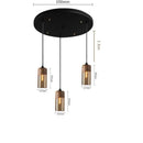 GobekUsa LED Glass Pendant Lamp: Modern Nordic Hanging Light for Kitchen, Bedroom, Hotel & Restaurant decor.