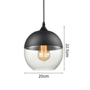 GobekUsa LED Glass Pendant Lamp: Modern Nordic Hanging Light for Kitchen, Bedroom, Hotel & Restaurant decor.