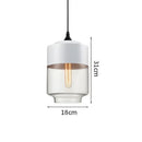 GobekUsa LED Glass Pendant Lamp: Modern Nordic Hanging Light for Kitchen, Bedroom, Hotel & Restaurant decor.