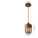GobekUsa LED Glass Pendant Lamp: Modern Nordic Hanging Light for Kitchen, Bedroom, Hotel & Restaurant decor.